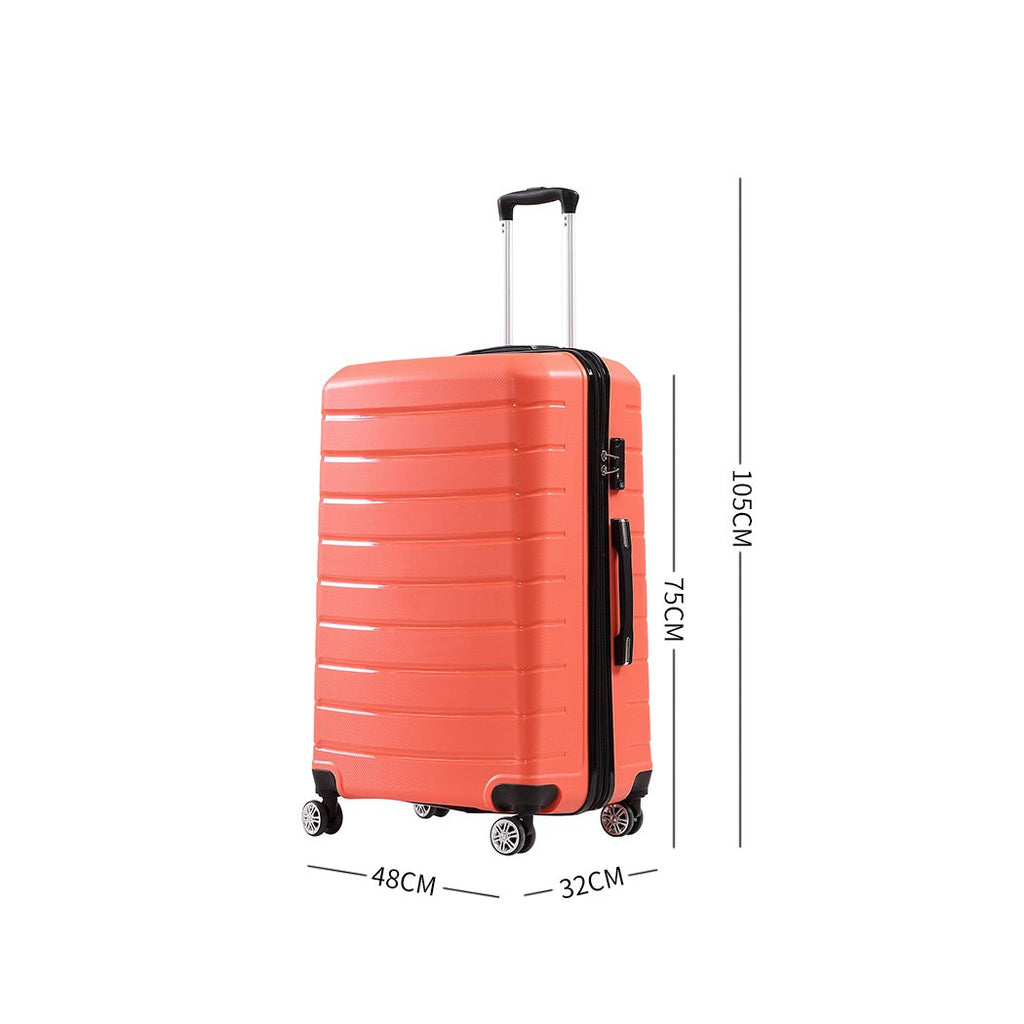 28" Travel Luggage Carry On Expandable Suitcase Trolley Lightweight