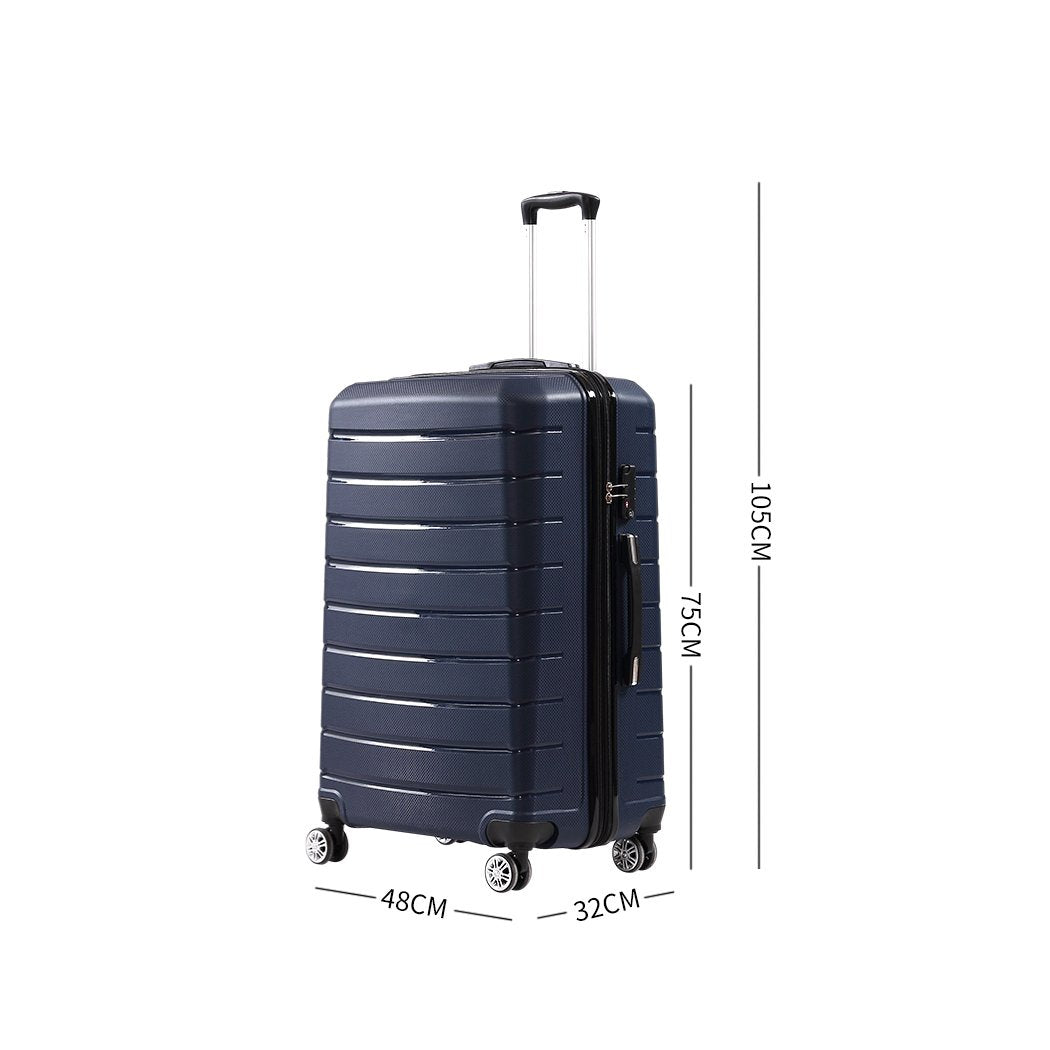 28" Travel Luggage Carry On Expandable Suitcase Trolley Lightweight