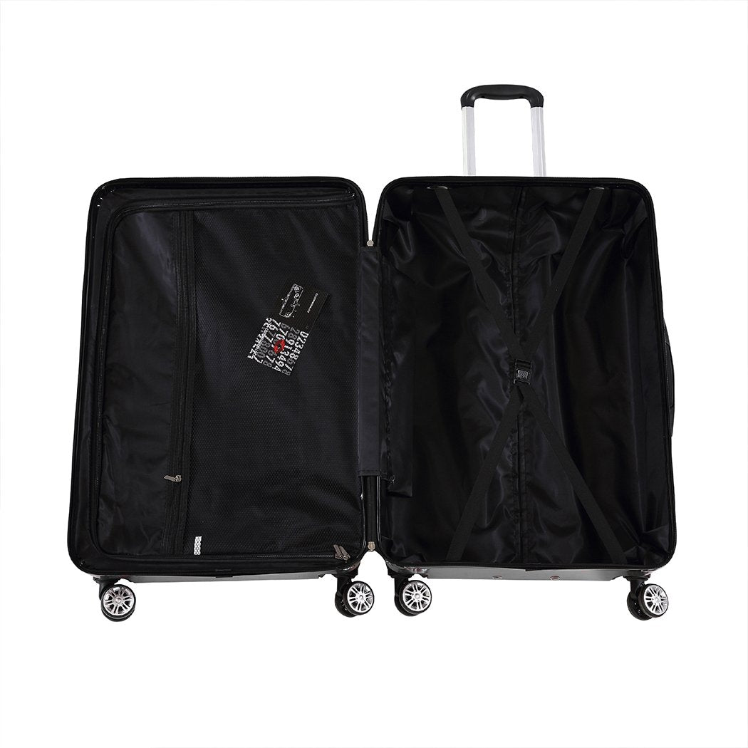 28" Travel Luggage Carry On Expandable Suitcase Trolley Lightweight