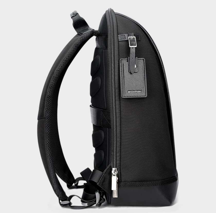 Everyday vegan leather backpack — interior view