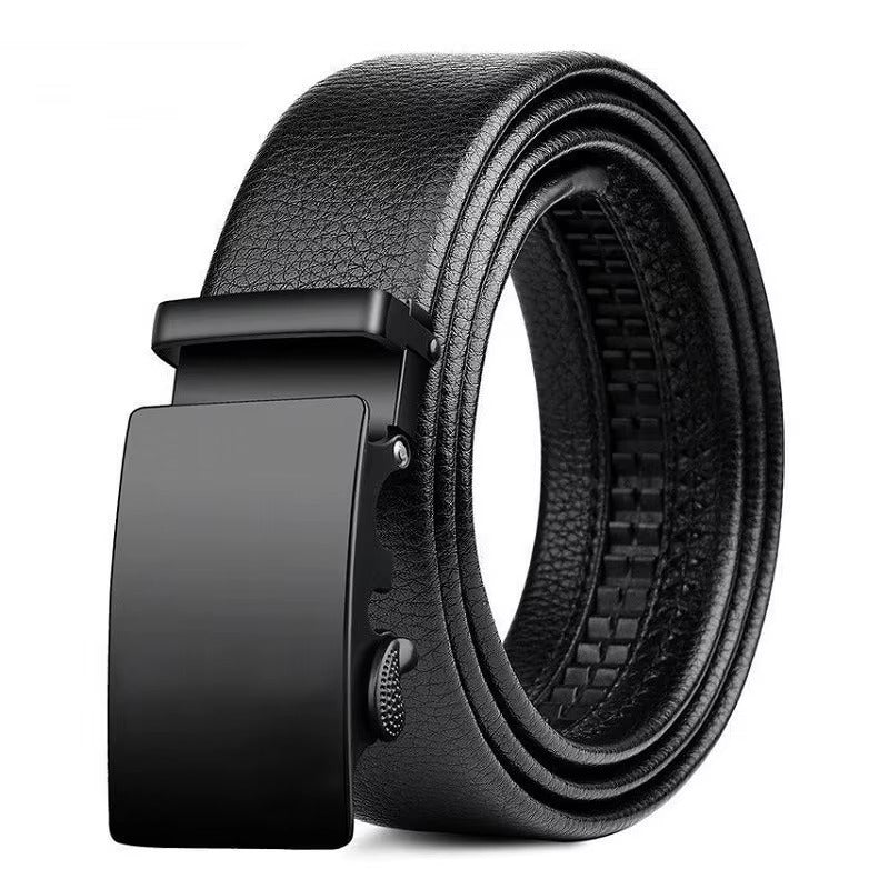 Vander Titan leather belt with automatic buckle